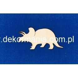 Dinozaur 10x5,5cm     (nr 4)    , pokój dziecka , panel ścienny sklejka